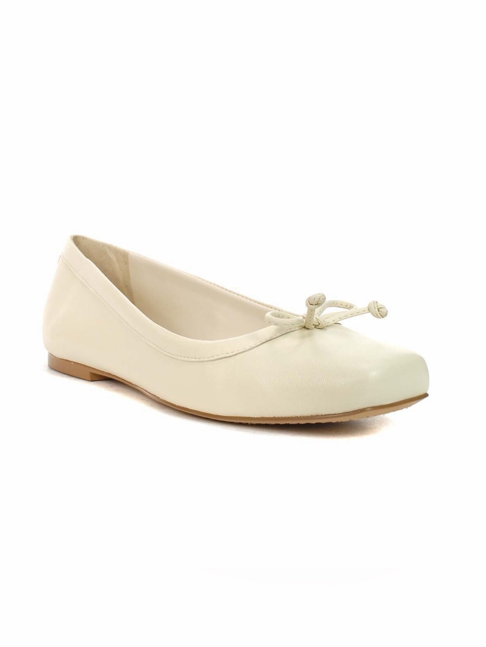 Vince Camuto Cream Bow Ballet Flats - Picture 4 of 4